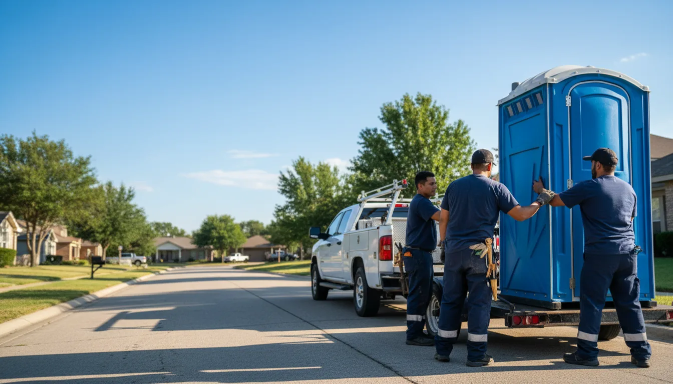 Portable Toilet Rental in Lowell, IN near me